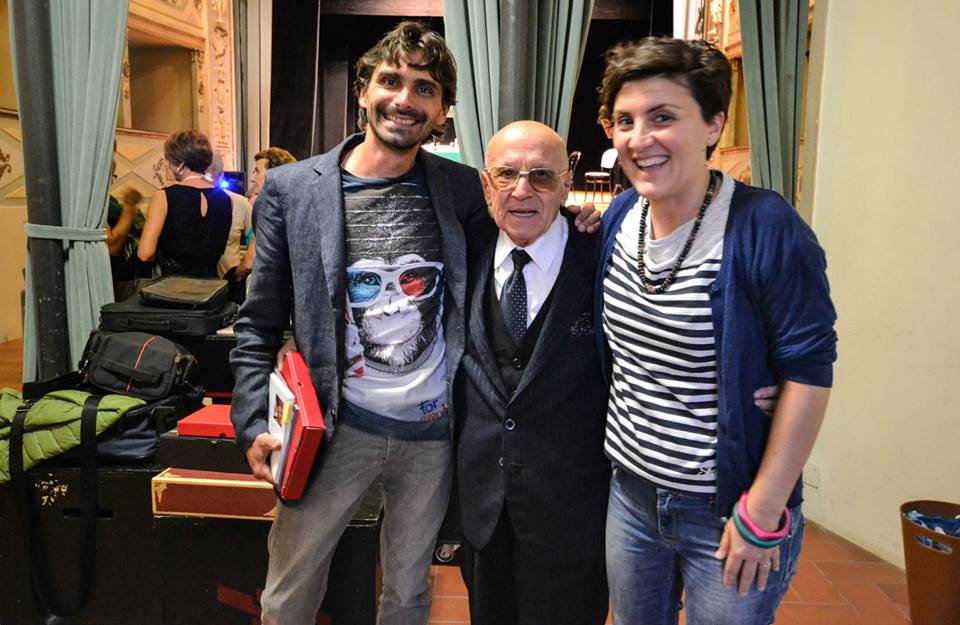 Pastocchi Riccardo con sa moglie Silvia e lo Zio Giovanni al Premio Poesia Pastocchi